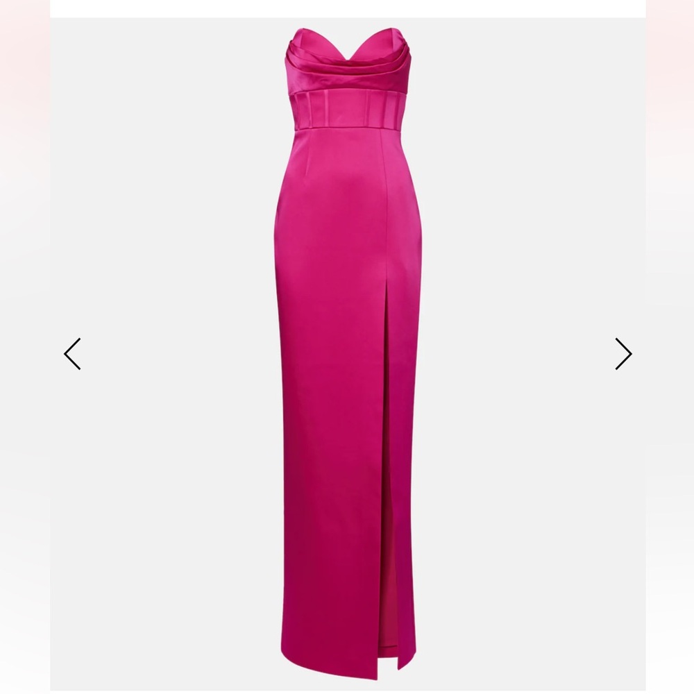 Rebecca Vallance Saskia Hot Pink Gown